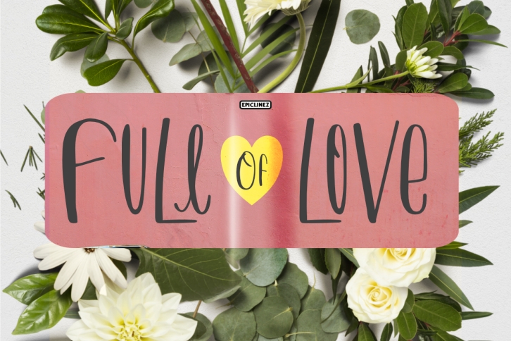 Full of Love Font Download