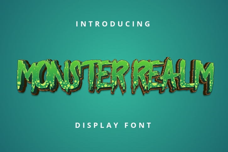 Monster Realm Font Download