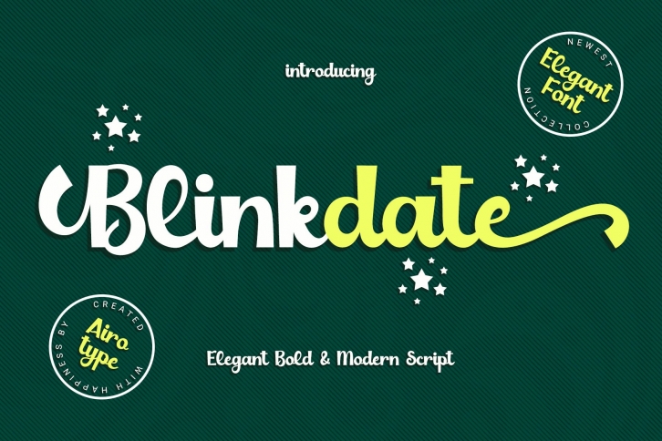 Blinkdate Font Download