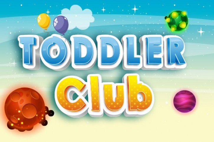 Toddler Club Font Download