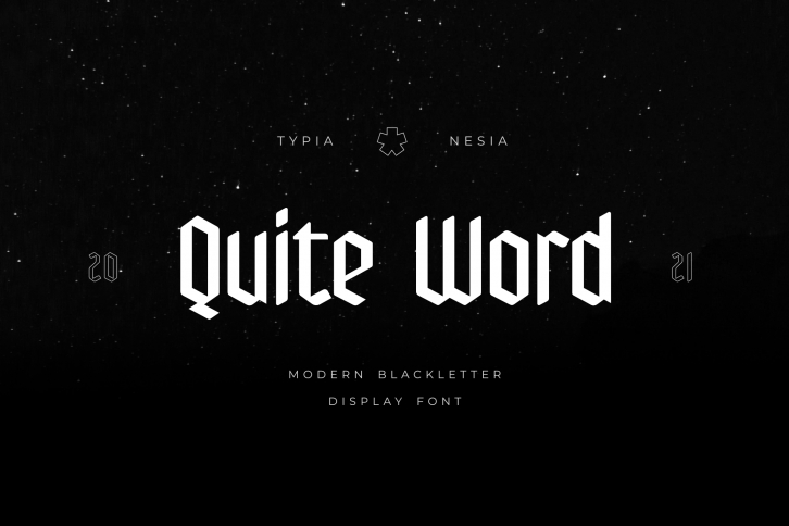 Quite Word Font Download