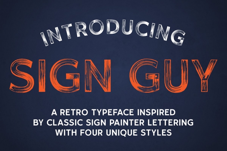 Sign Guy Set Font Download