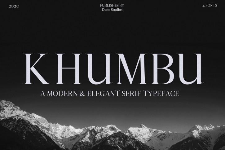 Khumbu typeface Font Download
