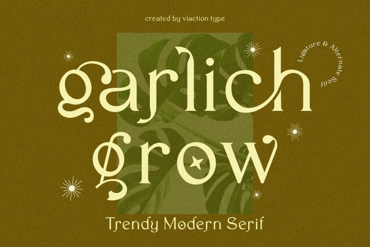 Garlich Grow Font Download
