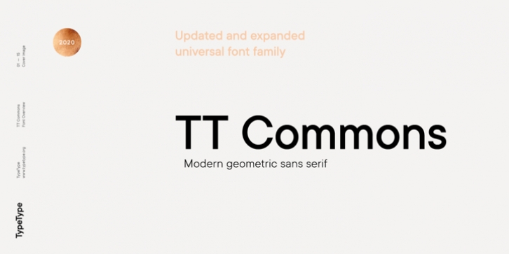 TT Commons Classic Font Download