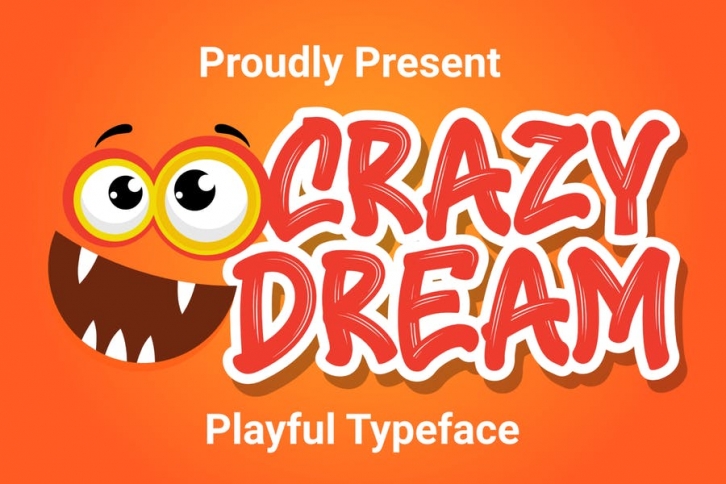 DS Crazy Dream – Playful Typeface Font Download