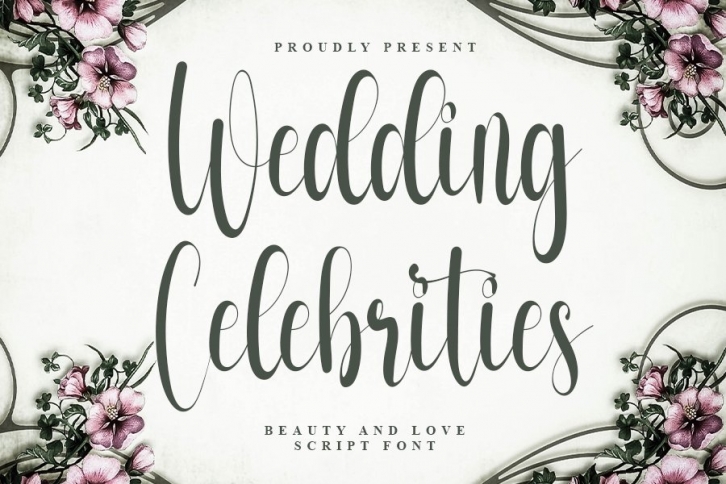 Wedding Celebrities Font Download