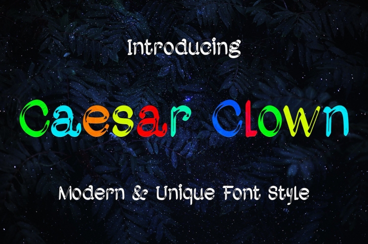 Caesar Clown Font Download