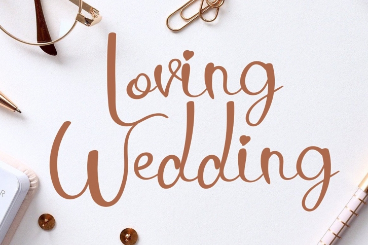 Loving Wedding Font Download