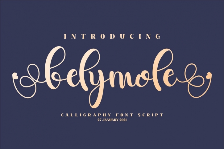 Belymole Script LS Font Download
