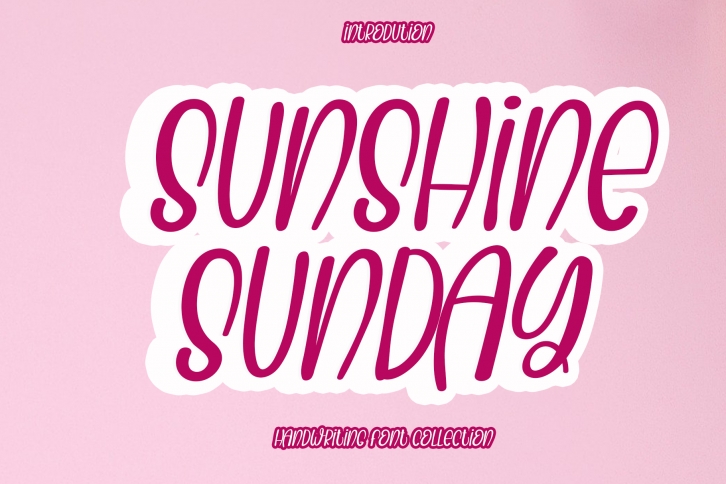 Sunshine Sunday Font Download