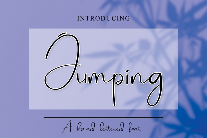 Jumping Font Download