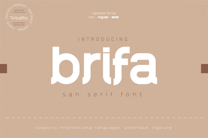 Brifa Personal Font Download