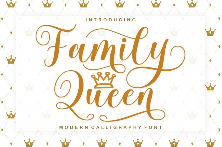 Family Queen Font Download