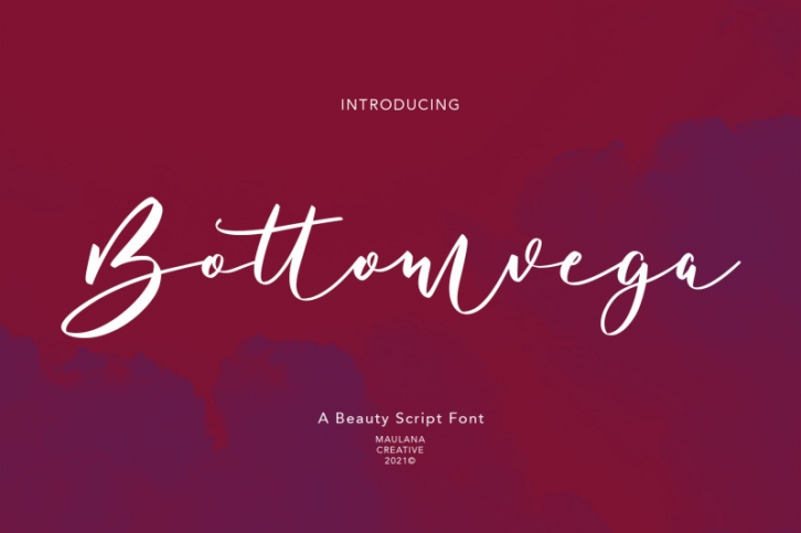 Bottomvega Beauty Script Font Font Download