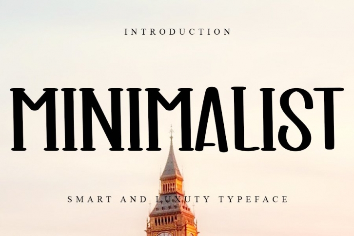 Minimalist Smart & Luxury Typeface Font Download