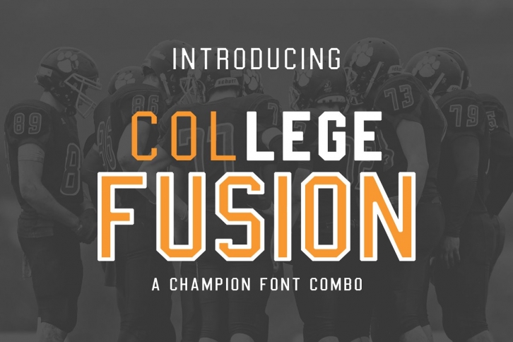 College Fusion Combo Font Download