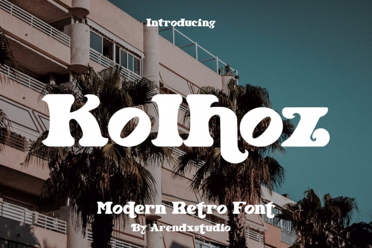 Kolhoz - Modern Retro Font Download