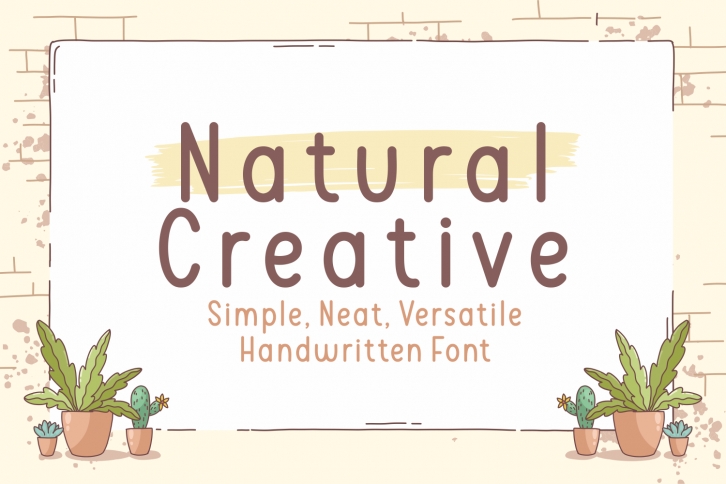 Natural Creative Font Download