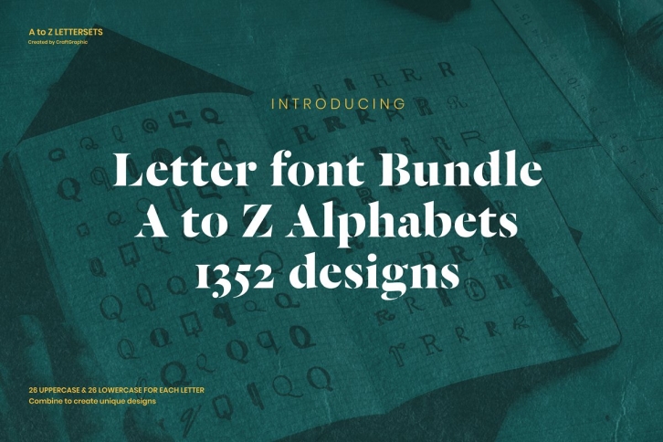 Logo A-Z Letter Designs Font Download