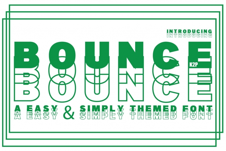 Bounce Font Download