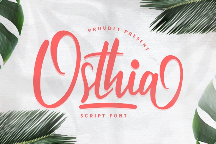 Osthia Font Download