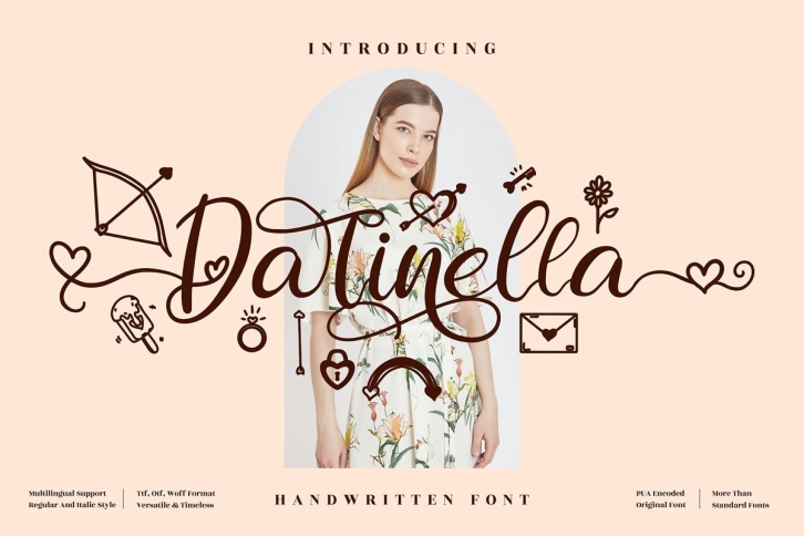 Darinella Script LS Font Download