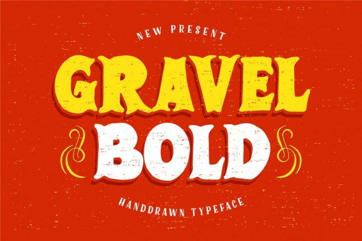 GravelBold Typeface Font Download