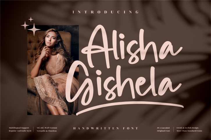 Alisha Gishela Font Download