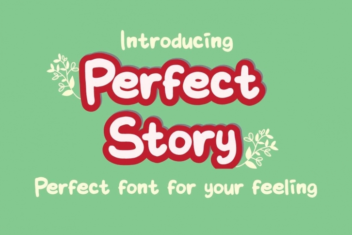 Perfect Story Font Download