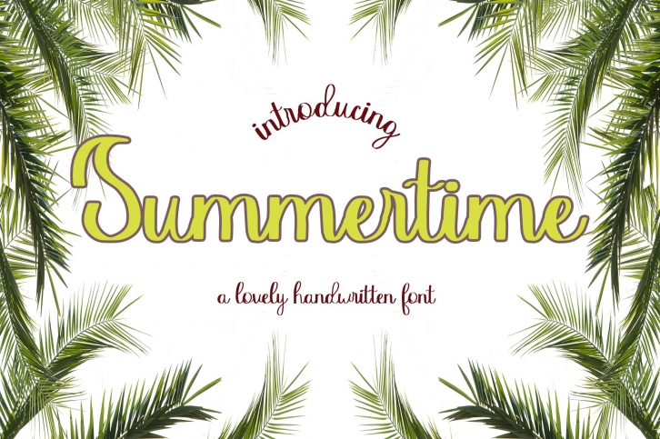 Summertime Font Download