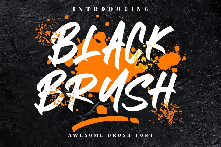 Black Brush LS Font Download