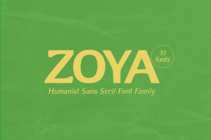 Zoya Font Download