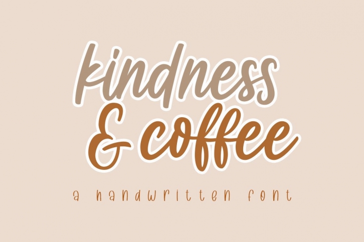 Kindness  Coffee Font Download