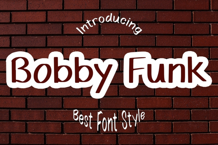Bobby Funk Font Download