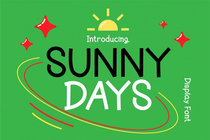 Sunny Days Font Download