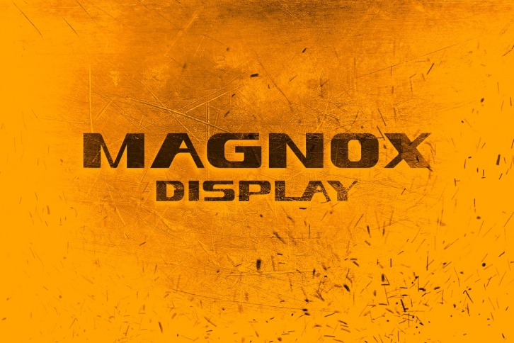 Magnox Display Font Download