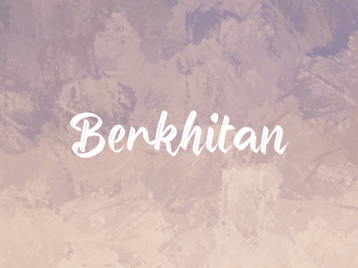 B Berkhita Font Download