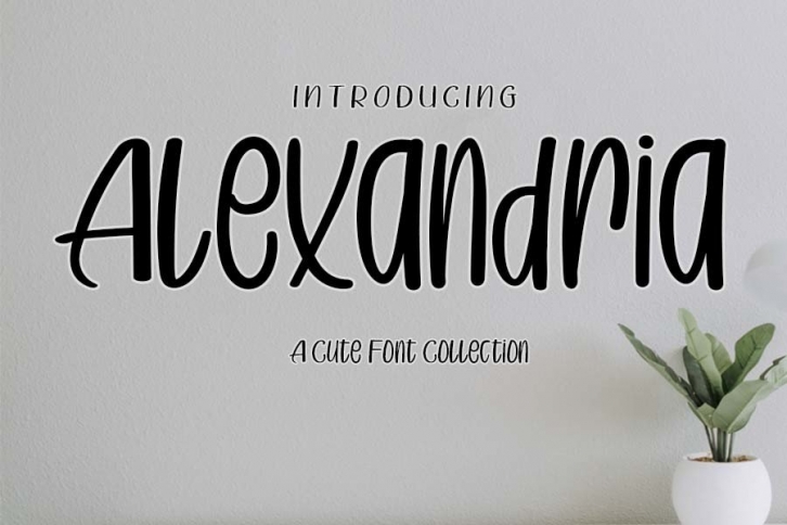 alexandria script font free download