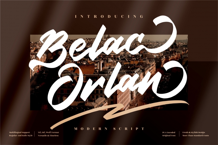 Belac Orlan Font Download