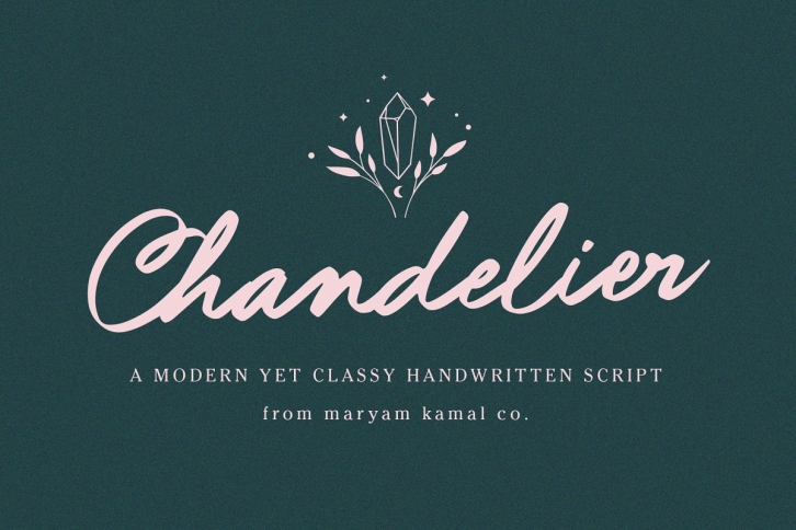 Chandelier Script Font Download