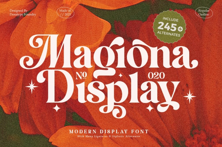 Magiona Display Font Download