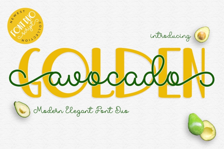 Golden Avocado Font Download