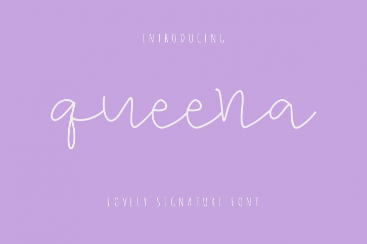 Queena Font Download