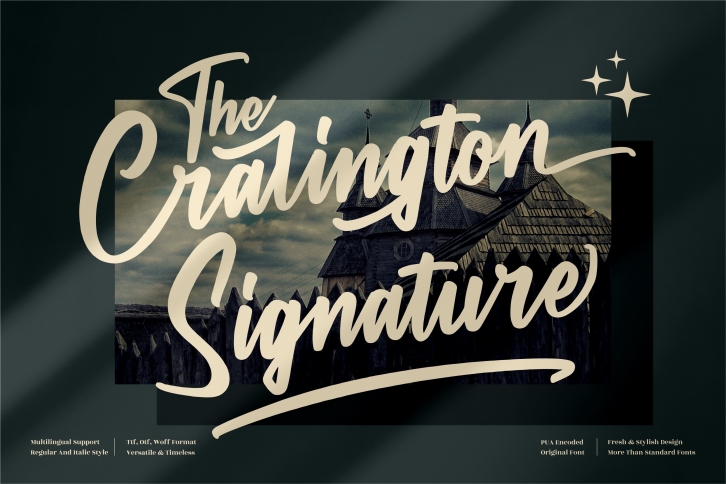 The Cralington Signature Font Download