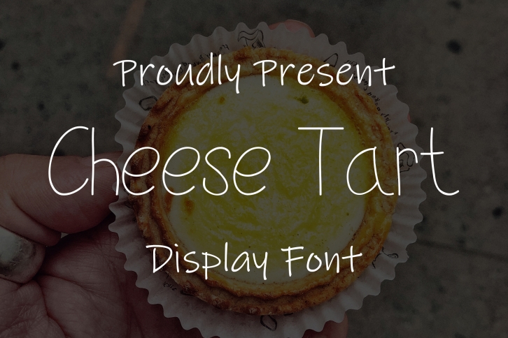 Cheese Tart Font Download