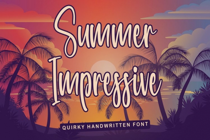 Summer Impressive Font Download