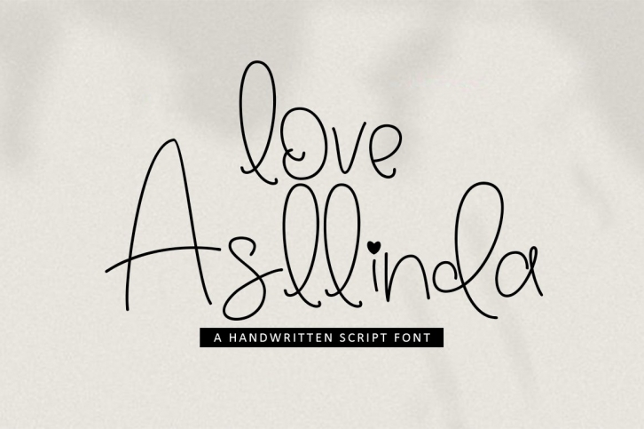 Love Asllinda Font Download