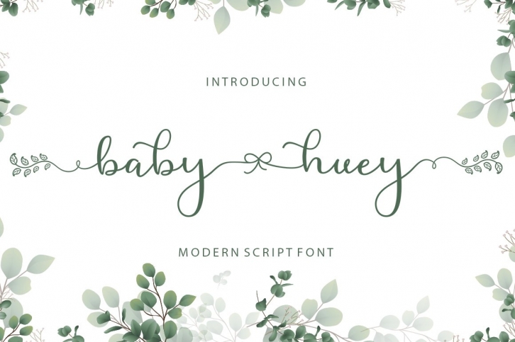 Baby Huey Font Download