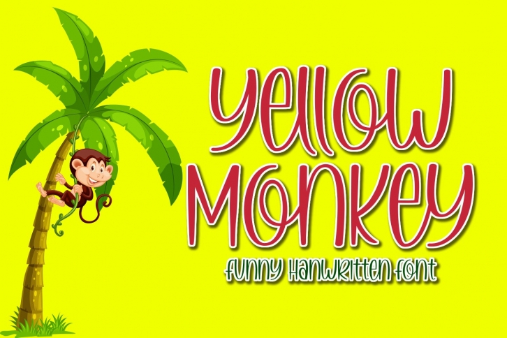 Yellow Monkey Font Download